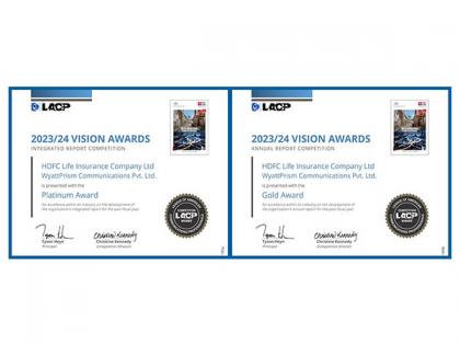 Dual Recognition for HDFC Life at the LACP Vision Awards FY 23/24 | Dual Recognition for HDFC Life at the LACP Vision Awards FY 23/24