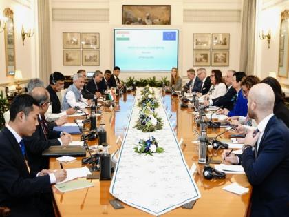 India, EU hold bilateral cluster meeting, discuss connectivity, IMEC, security | India, EU hold bilateral cluster meeting, discuss connectivity, IMEC, security India, EU hold bilateral cluster meeting, discuss connectivity, IMEC, security | India, EU hold bilateral cluster meeting, discuss connectivity, IMEC, security