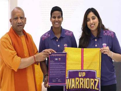 Uttar Pradesh CM wishes UP Warriorz captain Deepti Sharma, team owner Jinisha Sharma | Uttar Pradesh CM wishes UP Warriorz captain Deepti Sharma, team owner Jinisha Sharma
