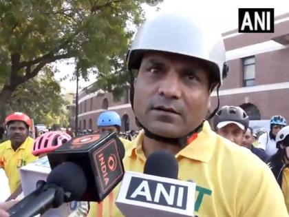 Joginder Sharma expresses gratitude to SAI for inviting him to 'Fit India Sundays on Cycle' event | Joginder Sharma expresses gratitude to SAI for inviting him to 'Fit India Sundays on Cycle' event Joginder Sharma expresses gratitude to SAI for inviting him to 'Fit India Sundays on Cycle' event | Joginder Sharma expresses gratitude to SAI for inviting him to 'Fit India Sundays on Cycle' event