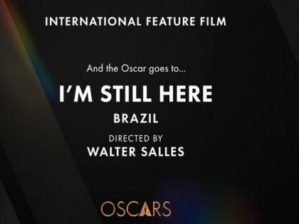 'I'm Still Here' from Brazil wins Oscar for Best International film | 'I'm Still Here' from Brazil wins Oscar for Best International film 'I'm Still Here' from Brazil wins Oscar for Best International film | 'I'm Still Here' from Brazil wins Oscar for Best International film