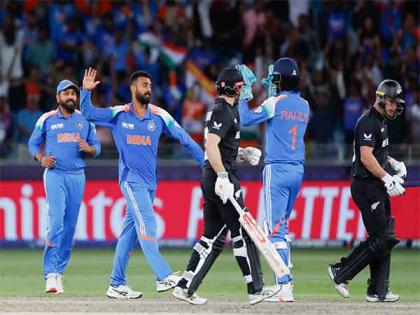 "When he gets it right, he knocks people over": Rohit hails Varun's performance against New Zealand | "When he gets it right, he knocks people over": Rohit hails Varun's performance against New Zealand
