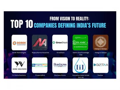 From Vision to Reality: Top 10 Companies Defining India's Future | From Vision to Reality: Top 10 Companies Defining India's Future