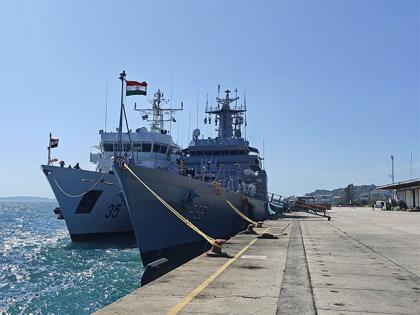 First Indian Navy training squadron arrives in Thailand | First Indian Navy training squadron arrives in Thailand First Indian Navy training squadron arrives in Thailand | First Indian Navy training squadron arrives in Thailand