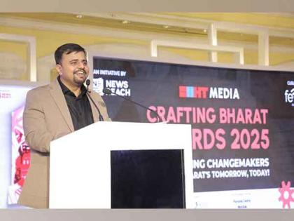 Crafting Bharat Awards 2025: Celebrating the Changemakers Shaping Bharat's Tomorrow; A NewsReach initiative | Crafting Bharat Awards 2025: Celebrating the Changemakers Shaping Bharat's Tomorrow; A NewsReach initiative Crafting Bharat Awards 2025: Celebrating the Changemakers Shaping Bharat's Tomorrow; A NewsReach initiative | Crafting Bharat Awards 2025: Celebrating the Changemakers Shaping Bharat's Tomorrow; A NewsReach initiative