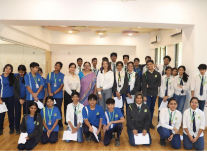 Moushumi Banerji, MD of Starlette Image Academy, conducts a Powerful Communication Session for School Kids at CP Goenka International School | Moushumi Banerji, MD of Starlette Image Academy, conducts a Powerful Communication Session for School Kids at CP Goenka International School Moushumi Banerji, MD of Starlette Image Academy, conducts a Powerful Communication Session for School Kids at CP Goenka International School | Moushumi Banerji, MD of Starlette Image Academy, conducts a Powerful Communication Session for School Kids at CP Goenka International School