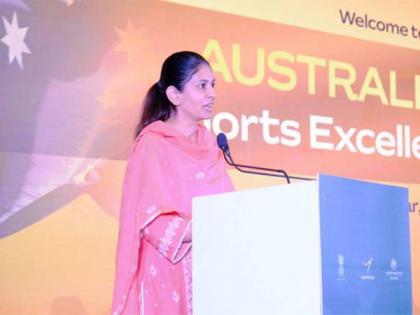 Gujarat: MoS Raksha Khadse graces Australia-India Sports Excellence forum | Gujarat: MoS Raksha Khadse graces Australia-India Sports Excellence forum