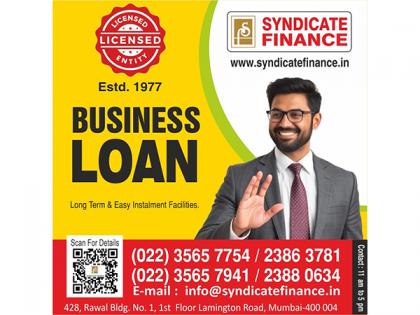 Syndicate Finance Pioneers a New Era of Smart Lending for Small Businesses and MSMEs | Syndicate Finance Pioneers a New Era of Smart Lending for Small Businesses and MSMEs