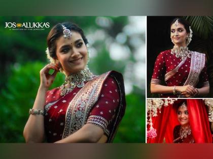 Jos Alukkas Crafts an Exclusive Ruby & Polki Necklace for Keerthy Suresh's Wedding | Jos Alukkas Crafts an Exclusive Ruby & Polki Necklace for Keerthy Suresh's Wedding Jos Alukkas Crafts an Exclusive Ruby & Polki Necklace for Keerthy Suresh's Wedding | Jos Alukkas Crafts an Exclusive Ruby & Polki Necklace for Keerthy Suresh's Wedding