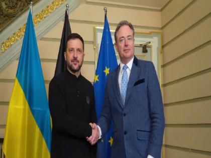 Zelenskyy meets Belgian PM, hails decision to transfer F-16 Jets | Zelenskyy meets Belgian PM, hails decision to transfer F-16 Jets Zelenskyy meets Belgian PM, hails decision to transfer F-16 Jets | Zelenskyy meets Belgian PM, hails decision to transfer F-16 Jets