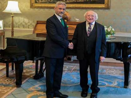 EAM Jaishankar meets Ireland President Michael Higgins | EAM Jaishankar meets Ireland President Michael Higgins EAM Jaishankar meets Ireland President Michael Higgins | EAM Jaishankar meets Ireland President Michael Higgins