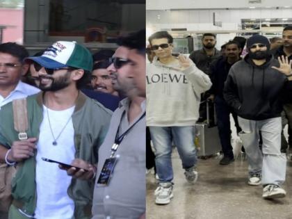 Shahid Kapoor, Kartik Aaryan, Bollywood celebs arrive in Jaipur for IIFA 2025 | Shahid Kapoor, Kartik Aaryan, Bollywood celebs arrive in Jaipur for IIFA 2025 Shahid Kapoor, Kartik Aaryan, Bollywood celebs arrive in Jaipur for IIFA 2025 | Shahid Kapoor, Kartik Aaryan, Bollywood celebs arrive in Jaipur for IIFA 2025
