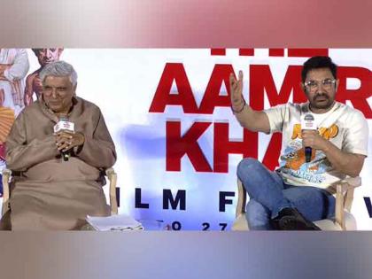 Javed Akhtar praises Aamir Khan's fearless approach to filmmaking at 'Cinema Ka Jadugar' launch | Javed Akhtar praises Aamir Khan's fearless approach to filmmaking at 'Cinema Ka Jadugar' launch Javed Akhtar praises Aamir Khan's fearless approach to filmmaking at 'Cinema Ka Jadugar' launch | Javed Akhtar praises Aamir Khan's fearless approach to filmmaking at 'Cinema Ka Jadugar' launch