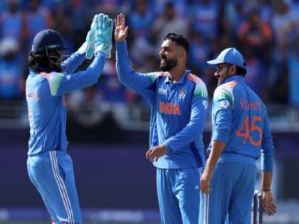 Indian spinners dominate as New Zealand post 251/7 in Champions Trophy final | Indian spinners dominate as New Zealand post 251/7 in Champions Trophy final