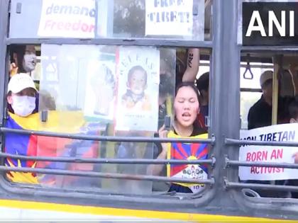 Tibetans protesting outside Chinese Embassy detained by police in Delhi | Tibetans protesting outside Chinese Embassy detained by police in Delhi Tibetans protesting outside Chinese Embassy detained by police in Delhi | Tibetans protesting outside Chinese Embassy detained by police in Delhi