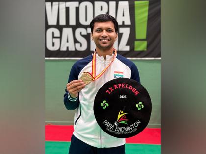 Sukant Kadam clinches gold at Spanish Para Badminton International 2025 - II | Sukant Kadam clinches gold at Spanish Para Badminton International 2025 - II Sukant Kadam clinches gold at Spanish Para Badminton International 2025 - II | Sukant Kadam clinches gold at Spanish Para Badminton International 2025 - II
