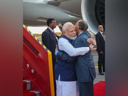 "Wonderful opportunity to engage with valued friend," says PM Modi on arrival in Mauritius | "Wonderful opportunity to engage with valued friend," says PM Modi on arrival in Mauritius