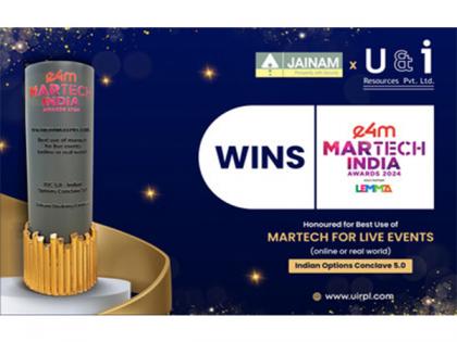 U and I Resources Pvt Ltd & Jainam Broking Ltd Win at e4m MarTech India Awards 2024, Standing Among Global Leaders | U and I Resources Pvt Ltd & Jainam Broking Ltd Win at e4m MarTech India Awards 2024, Standing Among Global Leaders U and I Resources Pvt Ltd & Jainam Broking Ltd Win at e4m MarTech India Awards 2024, Standing Among Global Leaders | U and I Resources Pvt Ltd & Jainam Broking Ltd Win at e4m MarTech India Awards 2024, Standing Among Global Leaders