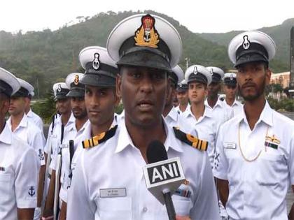 "Excited for an excellent march past": Indian Naval Contingent rehearses amid heavy rains for Mauritius National Day | "Excited for an excellent march past": Indian Naval Contingent rehearses amid heavy rains for Mauritius National Day "Excited for an excellent march past": Indian Naval Contingent rehearses amid heavy rains for Mauritius National Day | "Excited for an excellent march past": Indian Naval Contingent rehearses amid heavy rains for Mauritius National Day