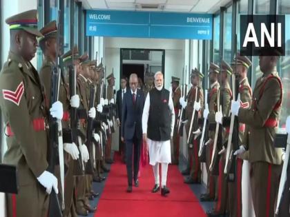 PM Modi departs from Mauritius after successfully concluding visit | PM Modi departs from Mauritius after successfully concluding visit PM Modi departs from Mauritius after successfully concluding visit | PM Modi departs from Mauritius after successfully concluding visit