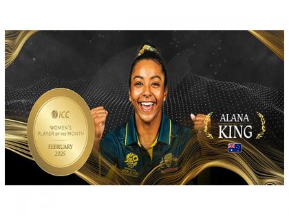 Alana King wins February's ICC Women's Player of the Month award | Alana King wins February's ICC Women's Player of the Month award