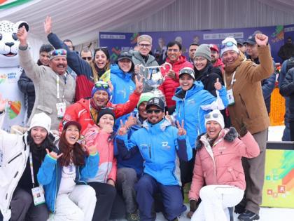 Mansukh Mandaviya attends KIWG closing ceremony, announces converting Gulmarg into Centre of Excellence for winter sports | Mansukh Mandaviya attends KIWG closing ceremony, announces converting Gulmarg into Centre of Excellence for winter sports Mansukh Mandaviya attends KIWG closing ceremony, announces converting Gulmarg into Centre of Excellence for winter sports | Mansukh Mandaviya attends KIWG closing ceremony, announces converting Gulmarg into Centre of Excellence for winter sports