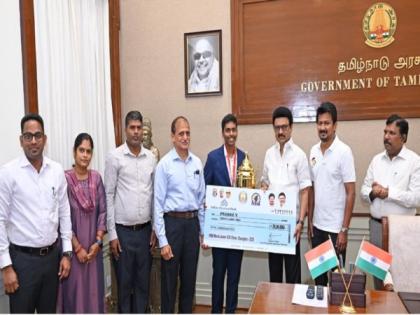 Tamil Nadu: CM MK Stalin felicitates Pranav Venkatesh for his memorable FIDE World Junior Championship 2025 | Tamil Nadu: CM MK Stalin felicitates Pranav Venkatesh for his memorable FIDE World Junior Championship 2025 Tamil Nadu: CM MK Stalin felicitates Pranav Venkatesh for his memorable FIDE World Junior Championship 2025 | Tamil Nadu: CM MK Stalin felicitates Pranav Venkatesh for his memorable FIDE World Junior Championship 2025