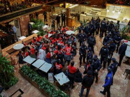 US: Nearly 100 arrested as protesters rally at Trump Tower against Mahmoud Khalil's detention | US: Nearly 100 arrested as protesters rally at Trump Tower against Mahmoud Khalil's detention US: Nearly 100 arrested as protesters rally at Trump Tower against Mahmoud Khalil's detention | US: Nearly 100 arrested as protesters rally at Trump Tower against Mahmoud Khalil's detention