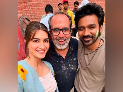 Lights, camera, HOLI! Kriti Sanon, Dhanush celebrate Holi on sets of 'Tere Ishk Mein' | Lights, camera, HOLI! Kriti Sanon, Dhanush celebrate Holi on sets of 'Tere Ishk Mein' Lights, camera, HOLI! Kriti Sanon, Dhanush celebrate Holi on sets of 'Tere Ishk Mein' | Lights, camera, HOLI! Kriti Sanon, Dhanush celebrate Holi on sets of 'Tere Ishk Mein'