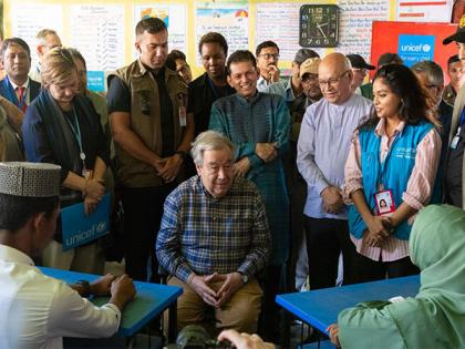 UN Secretary-General Guterres visits Bangladesh, highlights Rohingya crisis and reforms | UN Secretary-General Guterres visits Bangladesh, highlights Rohingya crisis and reforms UN Secretary-General Guterres visits Bangladesh, highlights Rohingya crisis and reforms | UN Secretary-General Guterres visits Bangladesh, highlights Rohingya crisis and reforms
