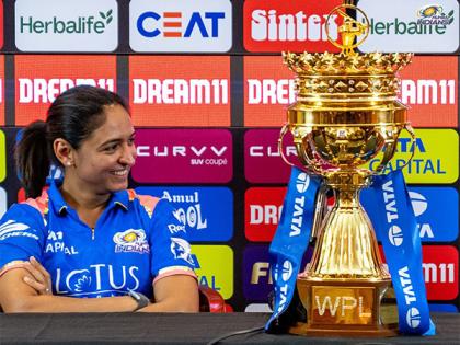 "It is a great team effort": Harmanpreet Kaur leads Mumbai to WPL title with captain's knock | "It is a great team effort": Harmanpreet Kaur leads Mumbai to WPL title with captain's knock