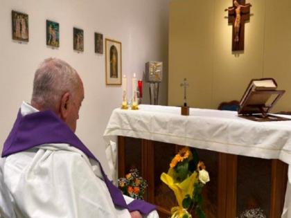 Vatican releases first photo of Pope Francis since hospitalization | Vatican releases first photo of Pope Francis since hospitalization Vatican releases first photo of Pope Francis since hospitalization | Vatican releases first photo of Pope Francis since hospitalization