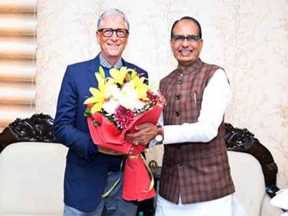 Shivraj Singh Chauhan discusses with Bill Gates various topics on agriculture, rural development | Shivraj Singh Chauhan discusses with Bill Gates various topics on agriculture, rural development Shivraj Singh Chauhan discusses with Bill Gates various topics on agriculture, rural development | Shivraj Singh Chauhan discusses with Bill Gates various topics on agriculture, rural development