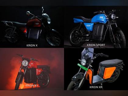 One Electric Revolutionizes Commuter Mobility with Launch of Four New Electric Motorcycles, Including Sub-Rs. One Lakh Kridn X | One Electric Revolutionizes Commuter Mobility with Launch of Four New Electric Motorcycles, Including Sub-Rs. One Lakh Kridn X One Electric Revolutionizes Commuter Mobility with Launch of Four New Electric Motorcycles, Including Sub-Rs. One Lakh Kridn X | One Electric Revolutionizes Commuter Mobility with Launch of Four New Electric Motorcycles, Including Sub-Rs. One Lakh Kridn X