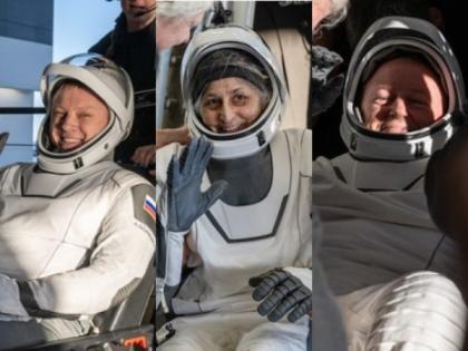 "Promise made, promise kept": Trump hails return of Crew-9 astronauts, thanks Elon Musk | "Promise made, promise kept": Trump hails return of Crew-9 astronauts, thanks Elon Musk "Promise made, promise kept": Trump hails return of Crew-9 astronauts, thanks Elon Musk | "Promise made, promise kept": Trump hails return of Crew-9 astronauts, thanks Elon Musk