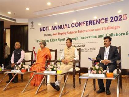 Mansukh Mandaviya inaugurates NDTL Annual Conference-2025 on "Anti-Doping Science: Innovations and Challenges" | Mansukh Mandaviya inaugurates NDTL Annual Conference-2025 on "Anti-Doping Science: Innovations and Challenges" Mansukh Mandaviya inaugurates NDTL Annual Conference-2025 on "Anti-Doping Science: Innovations and Challenges" | Mansukh Mandaviya inaugurates NDTL Annual Conference-2025 on "Anti-Doping Science: Innovations and Challenges"