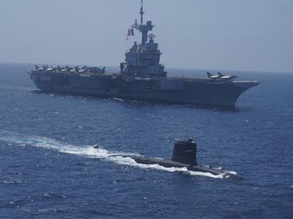 French Carrier Strike Group joins Indian Navy for Varuna Exercise | French Carrier Strike Group joins Indian Navy for Varuna Exercise