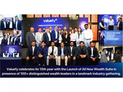 Valuefy marks 15 Years with the Launch of Next-Gen WealthTech Platform, Redefining Global Wealth Management | Valuefy marks 15 Years with the Launch of Next-Gen WealthTech Platform, Redefining Global Wealth Management