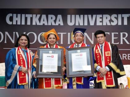 Chitkara University Confers Honorary Doctorate on Joy Alukkas for Entrepreneurial Excellence | Chitkara University Confers Honorary Doctorate on Joy Alukkas for Entrepreneurial Excellence Chitkara University Confers Honorary Doctorate on Joy Alukkas for Entrepreneurial Excellence | Chitkara University Confers Honorary Doctorate on Joy Alukkas for Entrepreneurial Excellence