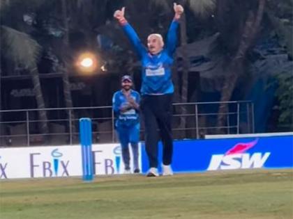 "I took a WICKET": Anupam Kher's bowling skills surprise fans in thrilling T20 match | "I took a WICKET": Anupam Kher's bowling skills surprise fans in thrilling T20 match