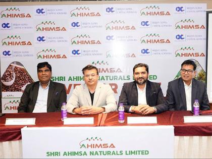 Shree Ahimsa Naturals Limited IPO Opens on 25th March, 2025 | Shree Ahimsa Naturals Limited IPO Opens on 25th March, 2025 Shree Ahimsa Naturals Limited IPO Opens on 25th March, 2025 | Shree Ahimsa Naturals Limited IPO Opens on 25th March, 2025