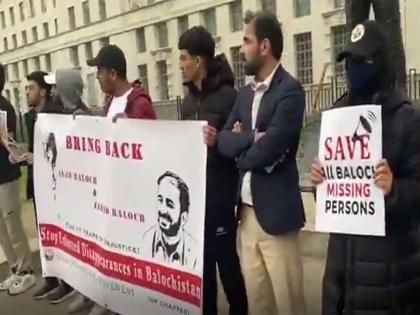 Baloch National Movement protests outside Downing Street, spotlighting human rights violations in Pakistan | Baloch National Movement protests outside Downing Street, spotlighting human rights violations in Pakistan Baloch National Movement protests outside Downing Street, spotlighting human rights violations in Pakistan | Baloch National Movement protests outside Downing Street, spotlighting human rights violations in Pakistan