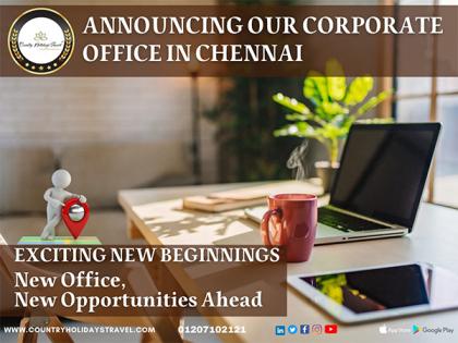 Country Holidays Travel India Private Limited Expands Operations with New Corporate Office | Country Holidays Travel India Private Limited Expands Operations with New Corporate Office Country Holidays Travel India Private Limited Expands Operations with New Corporate Office | Country Holidays Travel India Private Limited Expands Operations with New Corporate Office