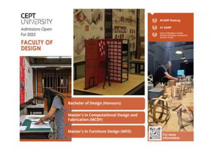 Faculty of Design at CEPT University Invites Applications to UG and PG Programs 2025 | Faculty of Design at CEPT University Invites Applications to UG and PG Programs 2025 Faculty of Design at CEPT University Invites Applications to UG and PG Programs 2025 | Faculty of Design at CEPT University Invites Applications to UG and PG Programs 2025