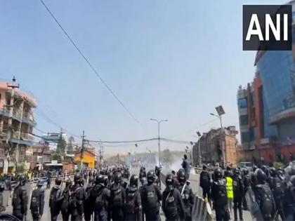 Nepal: Pro-monarchy protestors clash with police in Kathmandu | Nepal: Pro-monarchy protestors clash with police in Kathmandu Nepal: Pro-monarchy protestors clash with police in Kathmandu | Nepal: Pro-monarchy protestors clash with police in Kathmandu