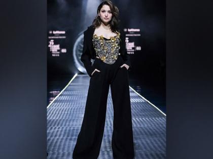 Tamannaah Bhatia's corset-style look at Lakme Fashion Week 2025 is all about glamour and confidence | Tamannaah Bhatia's corset-style look at Lakme Fashion Week 2025 is all about glamour and confidence