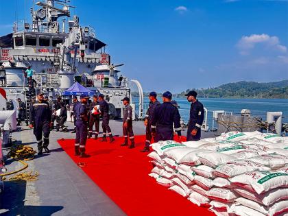 India launches Operation Brahma for Myanmar quake relief; Navy ships sail with aid | India launches Operation Brahma for Myanmar quake relief; Navy ships sail with aid