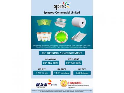 Spinaroo Commercial Limited IPO Launch | Spinaroo Commercial Limited IPO Launch Spinaroo Commercial Limited IPO Launch | Spinaroo Commercial Limited IPO Launch