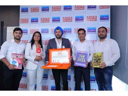 VI- John Enters Asia Book of Records for 'Grooming Ka Mahakumbh' | VI- John Enters Asia Book of Records for 'Grooming Ka Mahakumbh' VI- John Enters Asia Book of Records for 'Grooming Ka Mahakumbh' | VI- John Enters Asia Book of Records for 'Grooming Ka Mahakumbh'