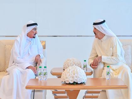 Ajman Ruler condoles UAQ Ruler on passing away of his mother | Ajman Ruler condoles UAQ Ruler on passing away of his mother